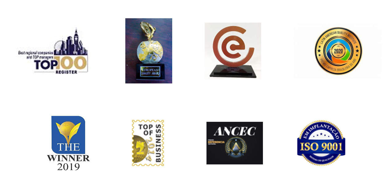 Premios e certificacoes de qualidade